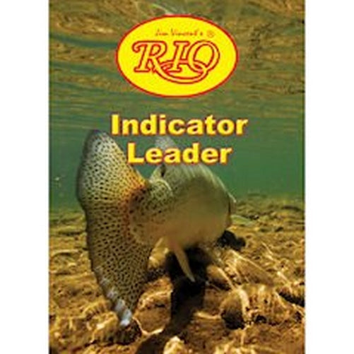 RIO Fly Fishing Indicator 10' 4X Fishing Leaders, Clear
