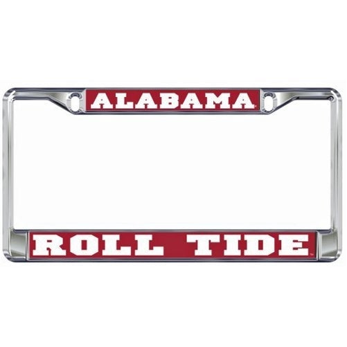 Alabama Crimson Tide Domed Metal License Plate Frame