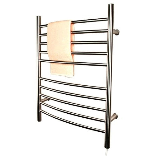 Amba RWP-CB Radiant Plug-In Curved Towel Warmer, Brushed