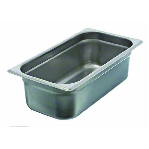 Update International (SPH-334) 23 Gauge Third Anti-Jam Pan 4" Deep