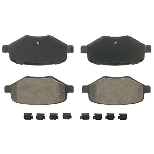 Wagner QuickStop ZD1377 Ceramic Disc Pad Set, Rear