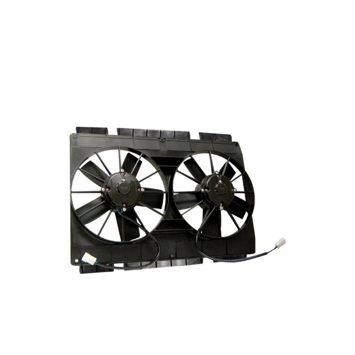 Maradyne MM22KT Mach Two 11" 225W Dual Puller Fan with Top/Bottom Flange