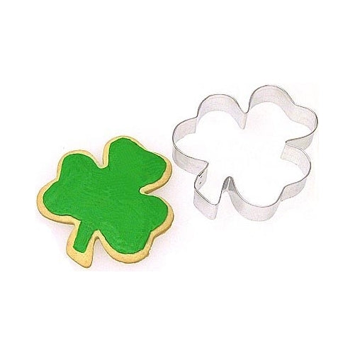 R&M Shamrock 5.5" Cookie Cutter in Durable, Economical, Tinplated Steel
