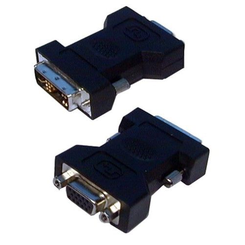 QVS CF15D-FMA DVI to VGA Monitor Adaptor HD 15F/DVI M