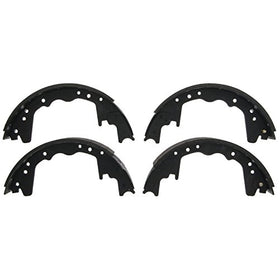 WagnerZ357AR Riveted Brake Shoe Set, Front