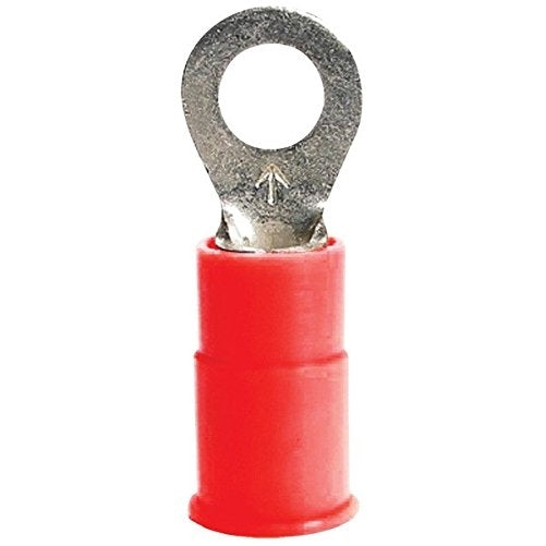 Install Bay RVRT8 22 - 18 Gauge Vinyl Ring Terminal, 100 Pack