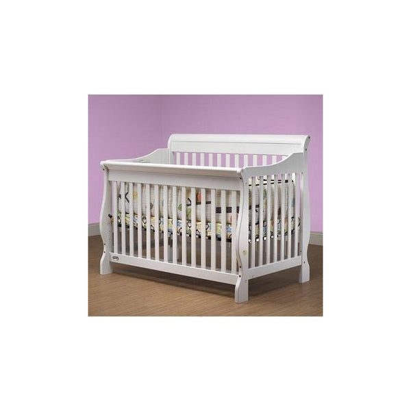 Orbelle Sleigh Crib, White