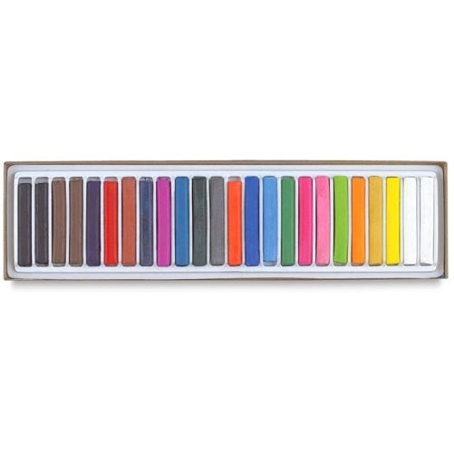 Prang Pastello Art Chalk for Paper, 24 Assorted Colors per Box (10440)