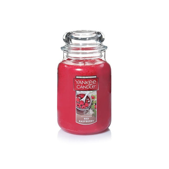 Yankee Candle Large Jar Candle, Red Raspberry