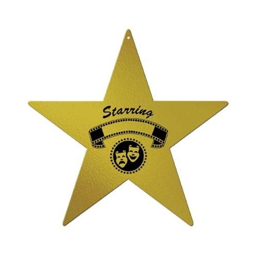 Beistle 50096 Foil Awards Night Star, 12-Inch