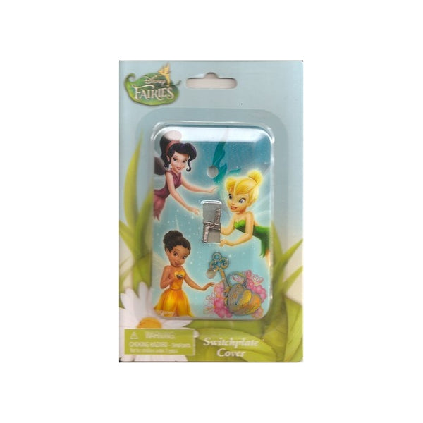 1 X TINKERBELL & FRIENDS Disney FAIRIES Light Switch Wallplate