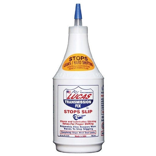 Lucas 10009-12PK Transmission Fix Stop Leak - 24 oz, (Pack of 12)