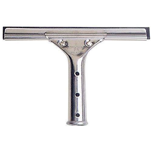 Unger Professional Stainless Steel Heavy-Duty Squeegee, 8"