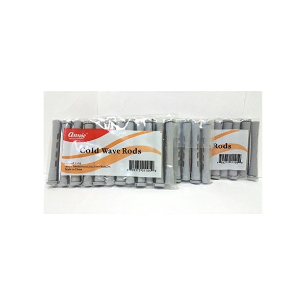 3 Packs of Annie Cold Wave Rods (Long) #1105 12Pcs/Pack