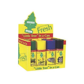 Little Tree in a CAN Car Air Freshener 2.5 oz Aerosol Spray, Black Ice Scent