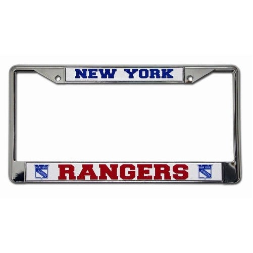 NHL New York Rangers Chrome Frame