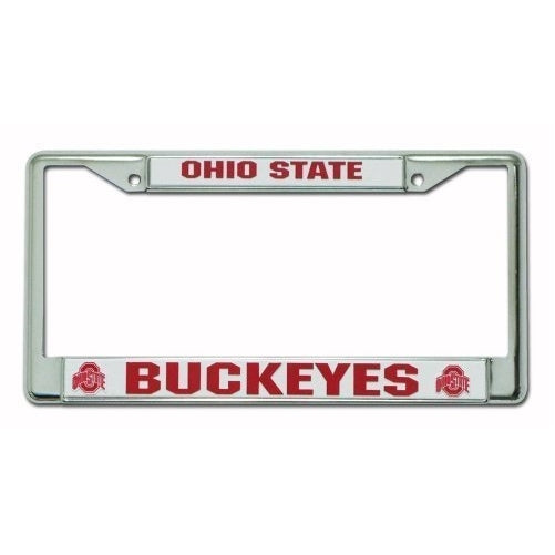 Ohio State Buckeyes Chrome Frame