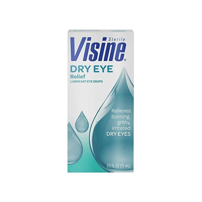 Visine Dry Eye Relief Eye Drops 0.50 oz