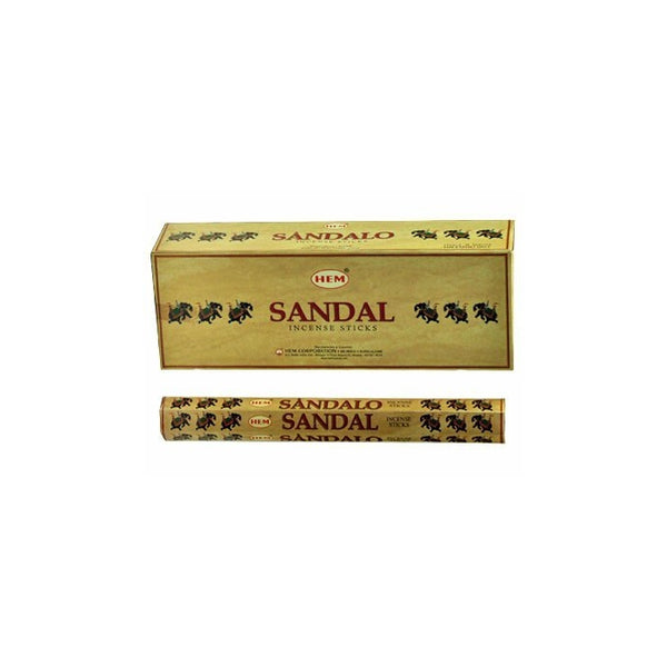 Hem Sandal (Sandalwood) - Box of Six 20 Gram Tubes (120 GRAM)