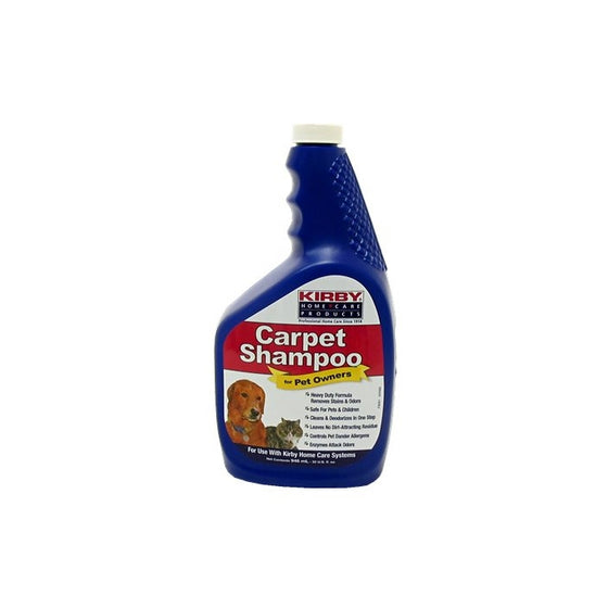 1 X Kirby 235406 Pet Owners Carpet Shampoo (946 ml, 32 U.S. fl oz.) - Use with Kirby Home Care System