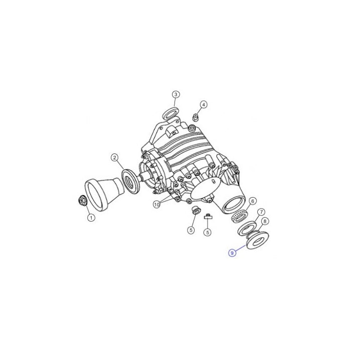 Mopar 5134903AB Automatic Transmission Output Shaft Seal