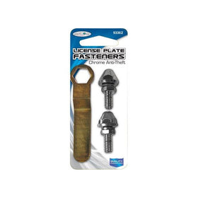 Custom Accessories 93362 Anti-Theft License Plate Bullet Style Fastener