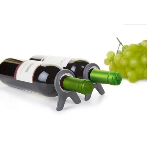 Quirky Vine Wine Bottle Stabilizer and Storage Stand (Set of 2)