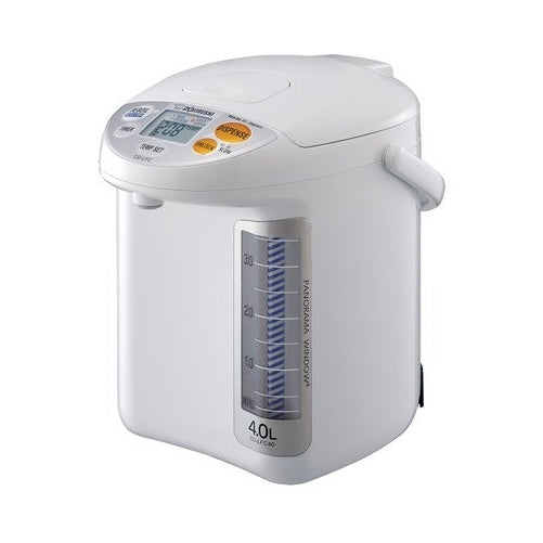 Zojirushi CD-LFC40 Panorama Window Micom Water Boiler and Warmer, 135 oz/4.0 L, White