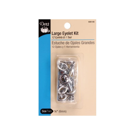 Dritz(R) Eyelets With Tool - Nickel