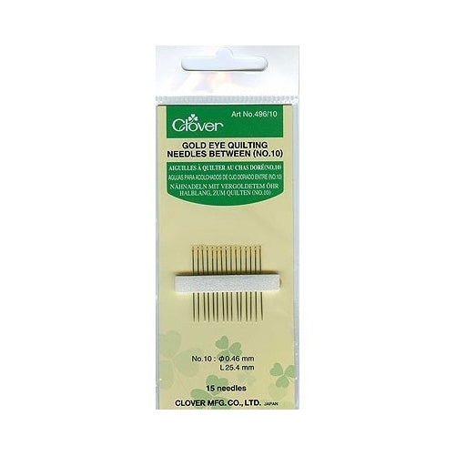 Clover Quilting Needles, No. 10