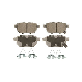 Wagner ThermoQuiet QC1423 Ceramic Disc Pad Set With Installation Hardware, Rear