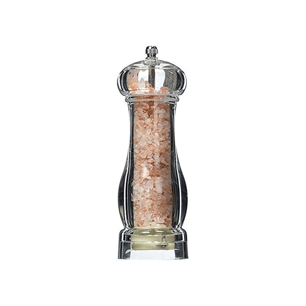 Himalayan Salt Table and Cooking Salt Mill with Ceramic Grinder