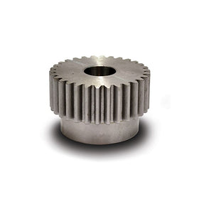 Boston Gear NB16B Spur Gear, 14.5 Pressure Angle, Steel, Inch, 16 Pitch, 0.500" Bore, 1.125" OD, 0.500" Face Width, 16 Teeth