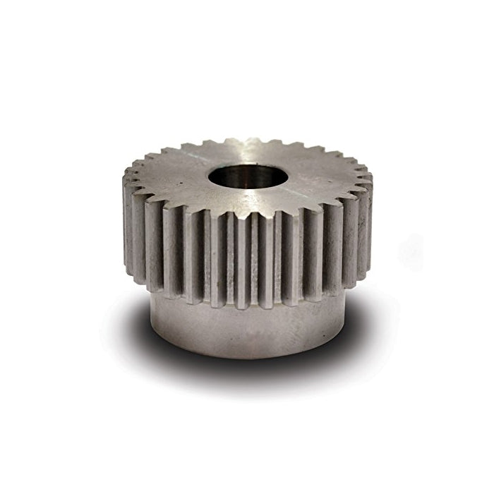 Boston Gear NB16B Spur Gear, 14.5 Pressure Angle, Steel, Inch, 16 Pitch, 0.500" Bore, 1.125" OD, 0.500" Face Width, 16 Teeth
