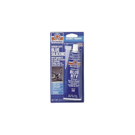 Permatex 80022 3 Oz Sensor-Safe Blue RTV Silicone Gasket Maker