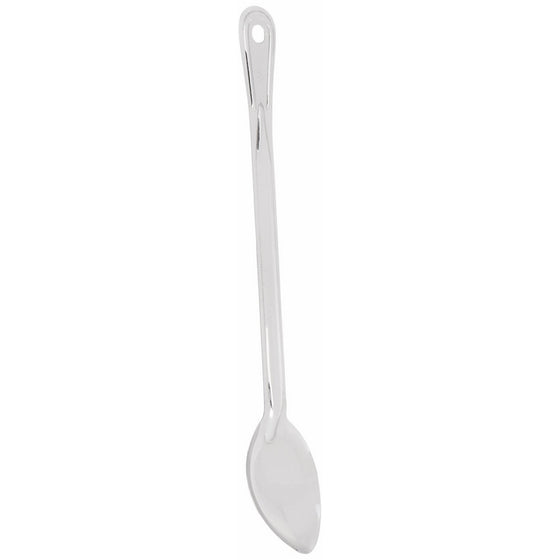 Winco BSOT-15 Solid Stainless Steel Basting Spoon, 15-Inch