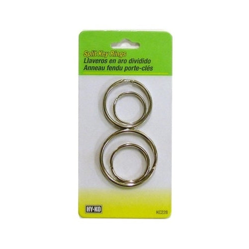 HY-KO PROD CO KC228 4PK Split Key Rings