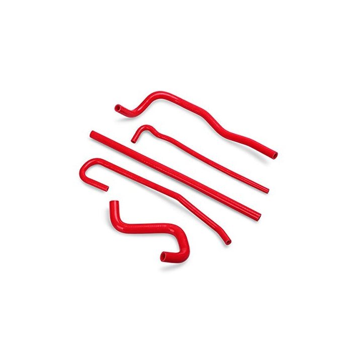 Mishimoto MMHOSE-VET-97ANCRD Red Silicone Ancillary Hose Kit