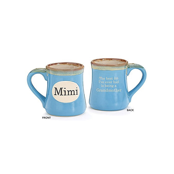 1 X Mimi Handpainted Porcelain 18 oz Coffee Mug