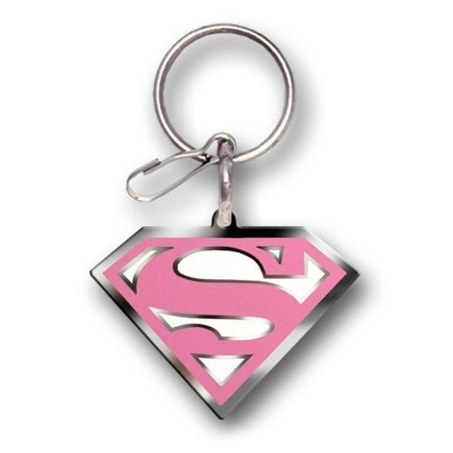 Supergirl Enamel Key Chain