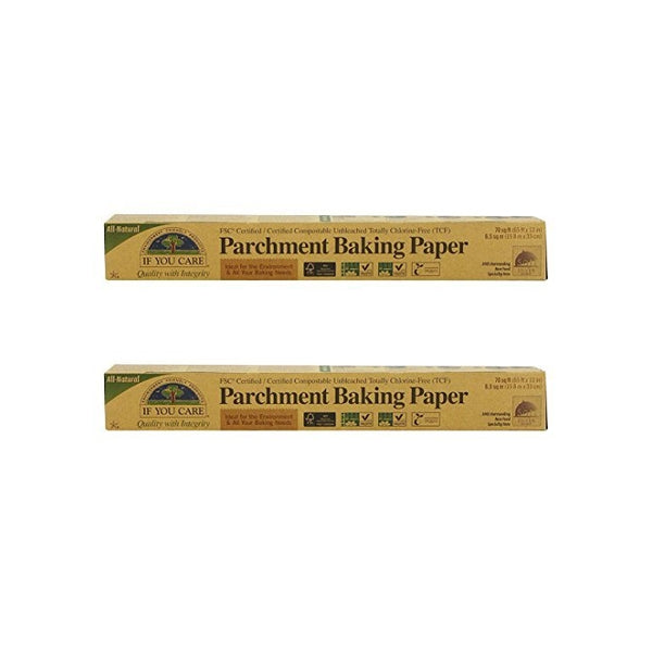 If You Care FSC Certified Parchment Baking Paper, 70 sq ft (Pack of 2)