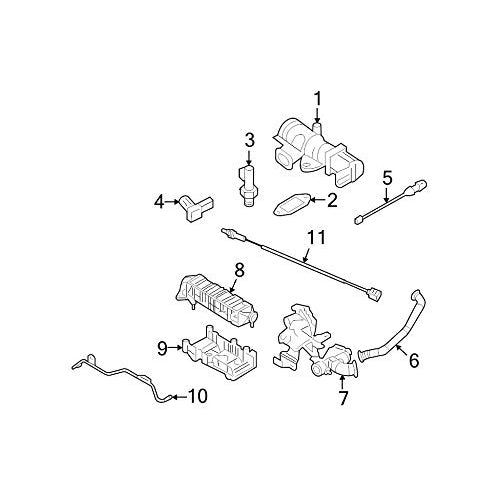 MOPAR 68038087AA TUBE