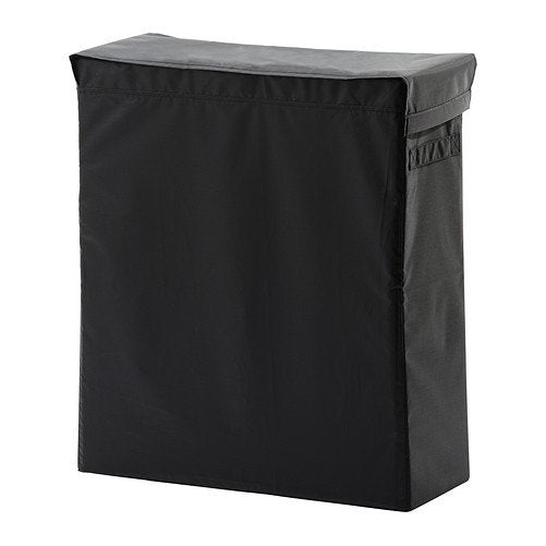 IKEA Skubb Home Laundry & Cleaning Baskets Laundry Bag With Stand, Black