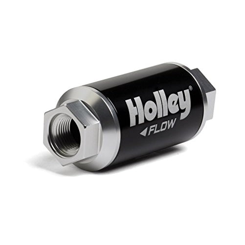 Holley 162-551 Black Billet Finish Fuel Filter