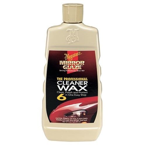 Meguiar's M0616 Mirror Glaze Cleaner Wax, 16 Ounce