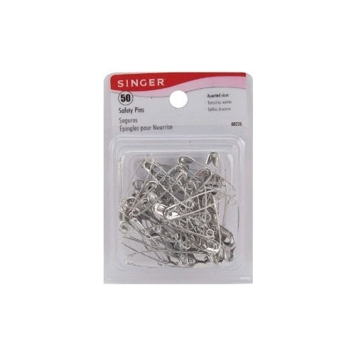 Singer Safety Pins, Assorted Sizes, 3-Pack
