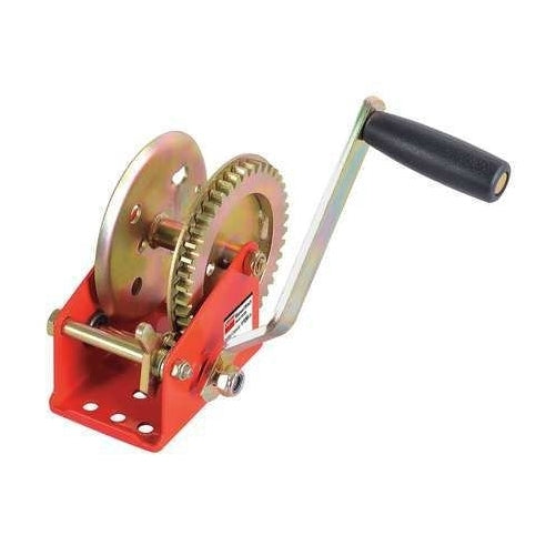 Dayton 12U360 Manual Winch, Ratchet, Load Cap 1400 Lb