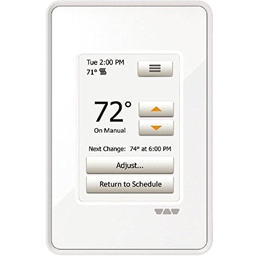 Ditra Heat Touchscreen Programmable Floor Heating Thermostat 120v/240v DITRA-HEAT-E-RT