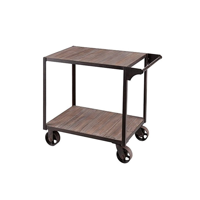 Southern Enterprises Dayne Bar Cart, Black