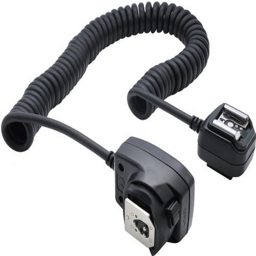 Xit XTSCO Heavy Duty Off-Camera Flash Cords that Stretch to 7.5-Feet for Olympus (Black)